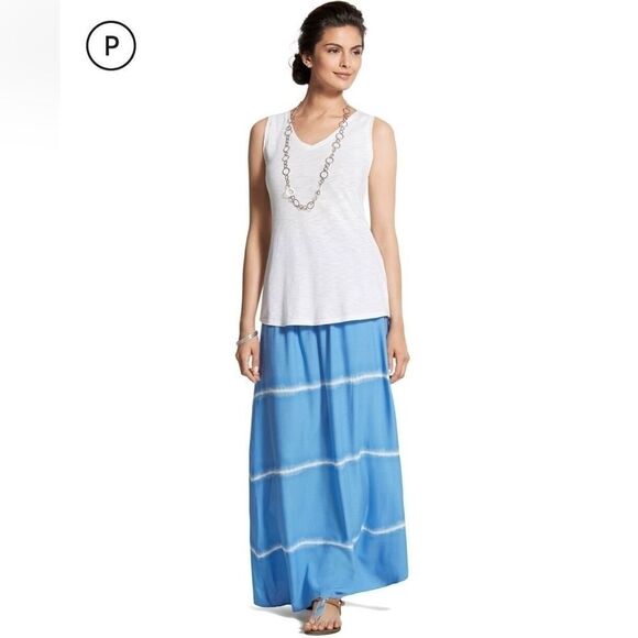 Chico's Dresses & Skirts - NEW Chico’s Soft Terry Long Maxi Skirt Large